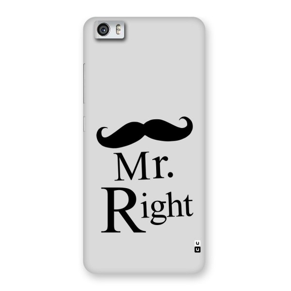 Mr. Right. Back Case for Xiaomi Redmi Mi5