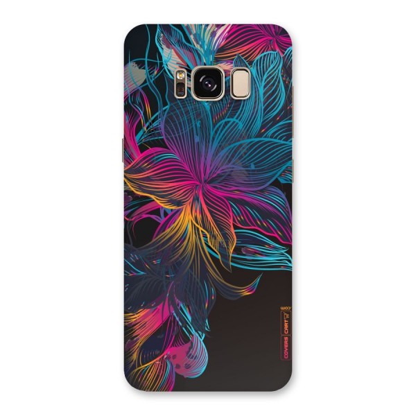 Multi-Colour Flowers Back Case for Galaxy S8