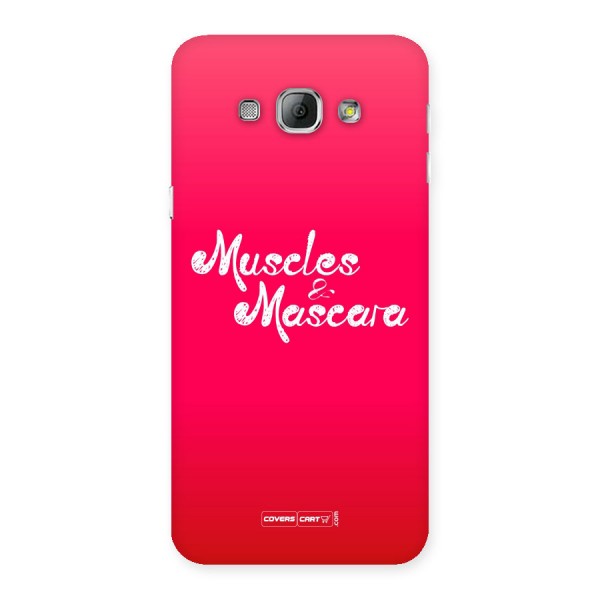 Muscles and Mascara Back Case for Galaxy A8