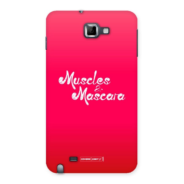 Muscles and Mascara Back Case for Galaxy Note