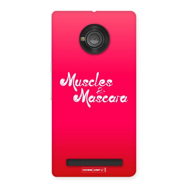 Muscles and Mascara Back Case for Yu Yuphoria