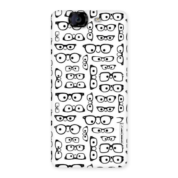 Nerdy Specs Back Case for Canvas Knight A350