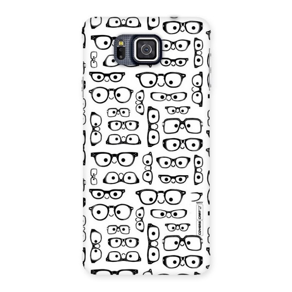 Nerdy Specs Back Case for Galaxy Alpha