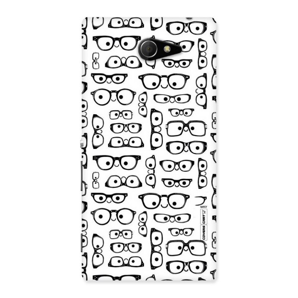 Nerdy Specs Back Case for Sony Xperia M2