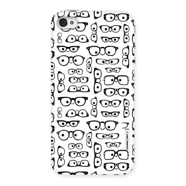 Nerdy Specs Back Case for iPhone 4 4s