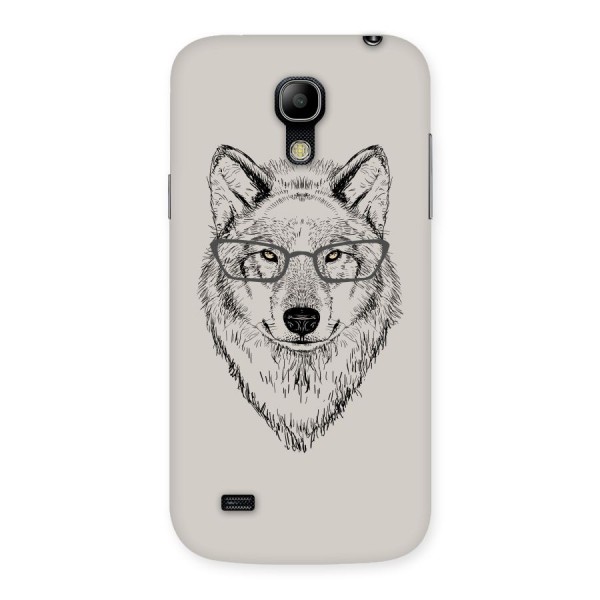 Nerdy Wolf Back Case for Galaxy S4 Mini