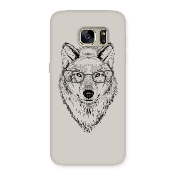 Nerdy Wolf Back Case for Galaxy S7