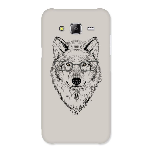 Nerdy Wolf Back Case for Samsung Galaxy J5