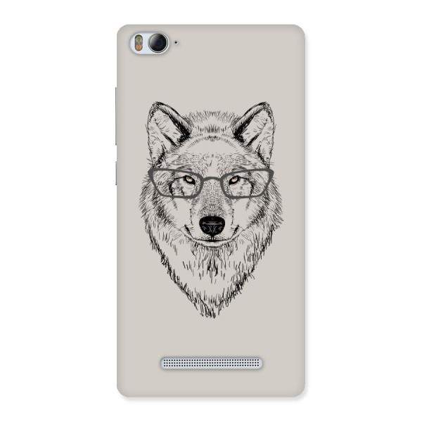 Nerdy Wolf Back Case for Xiaomi Mi4i