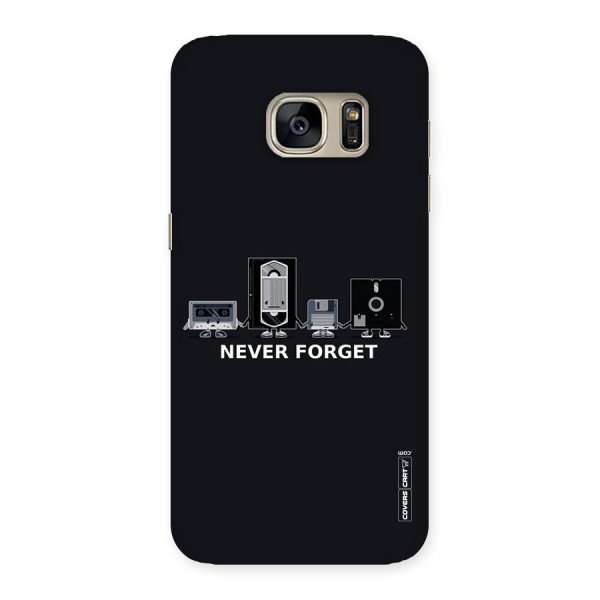 Never Forget Back Case for Galaxy S7