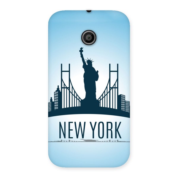 New York Skyline Back Case for Moto E