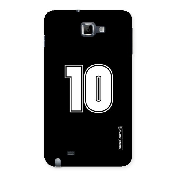 Number 10 Back Case for Galaxy Note