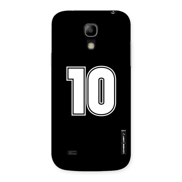 Number 10 Back Case for Galaxy S4 Mini