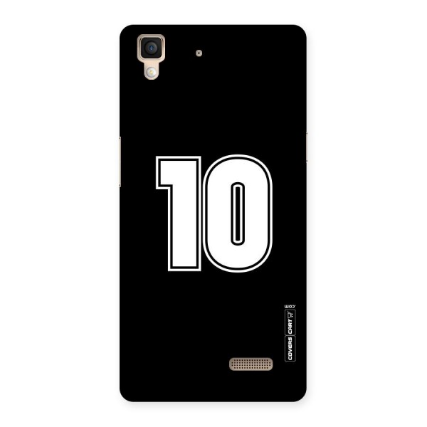 Number 10 Back Case for Oppo R7