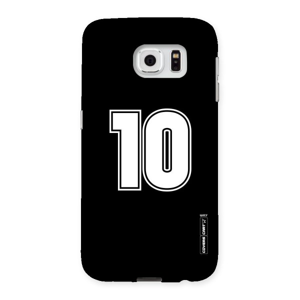 Number 10 Back Case for Samsung Galaxy S6