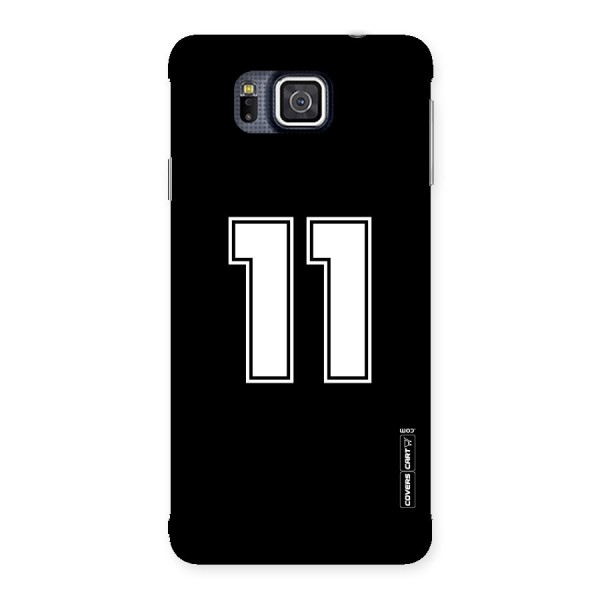 Number 11 Back Case for Galaxy Alpha