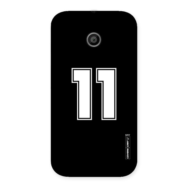 Number 11 Back Case for Moto E