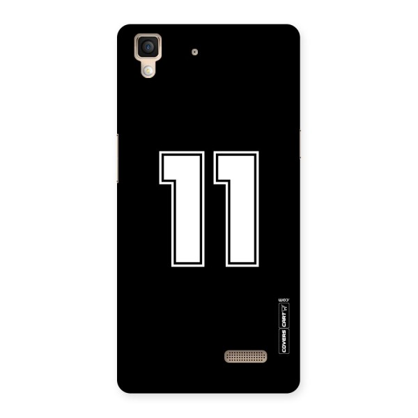 Number 11 Back Case for Oppo R7