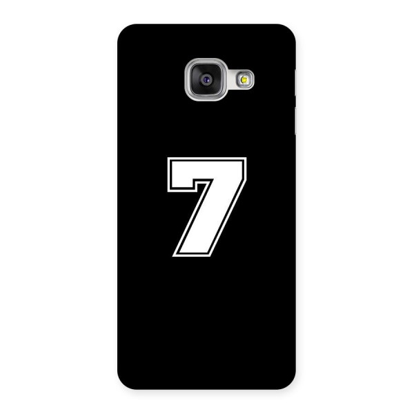 Number 7 Back Case for Galaxy A3 2016