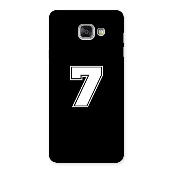 Number 7 Back Case for Galaxy A7 2016