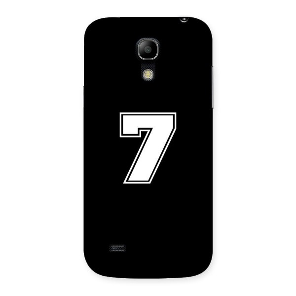 Number 7 Back Case for Galaxy S4 Mini