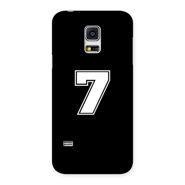 Number 7 Back Case for Galaxy S5 Mini