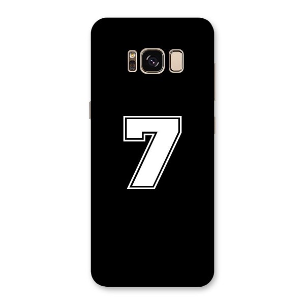 Number 7 Back Case for Galaxy S8