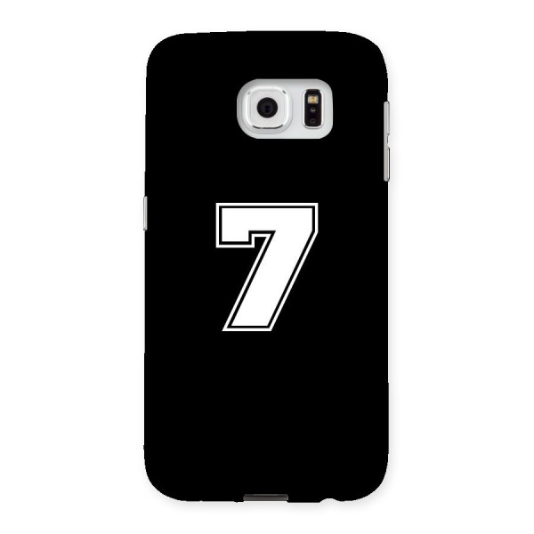 Number 7 Back Case for Samsung Galaxy S6