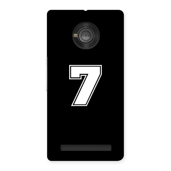 Number 7 Back Case for Yu Yuphoria