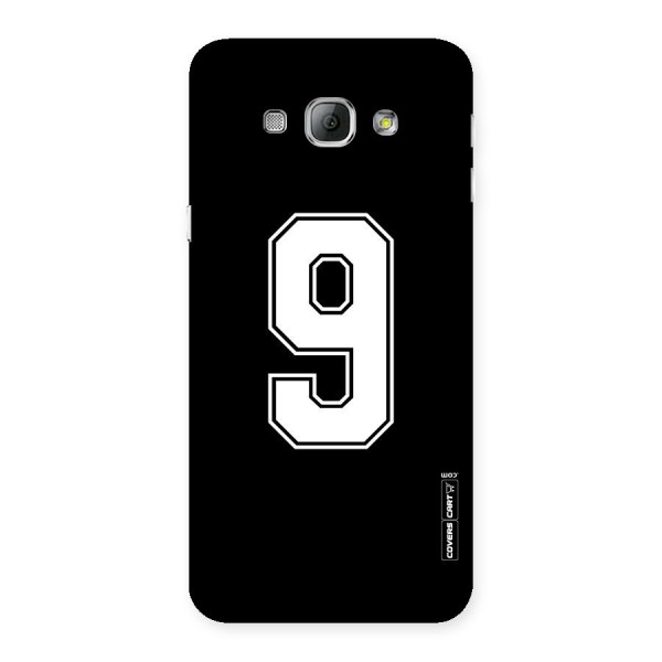 Number 9 Back Case for Galaxy A8