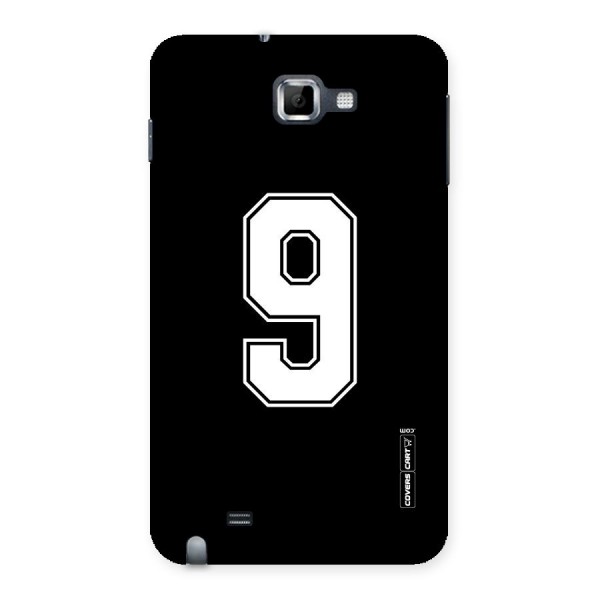 Number 9 Back Case for Galaxy Note