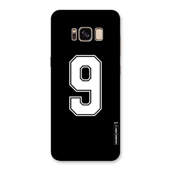 Number 9 Back Case for Galaxy S8