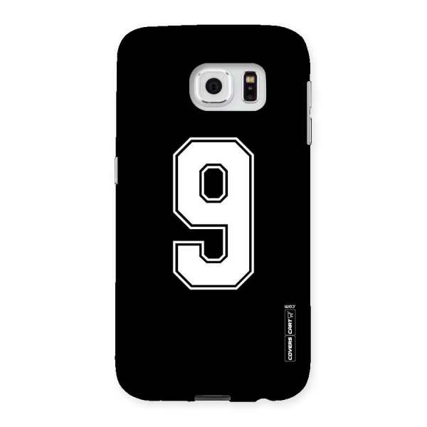 Number 9 Back Case for Samsung Galaxy S6