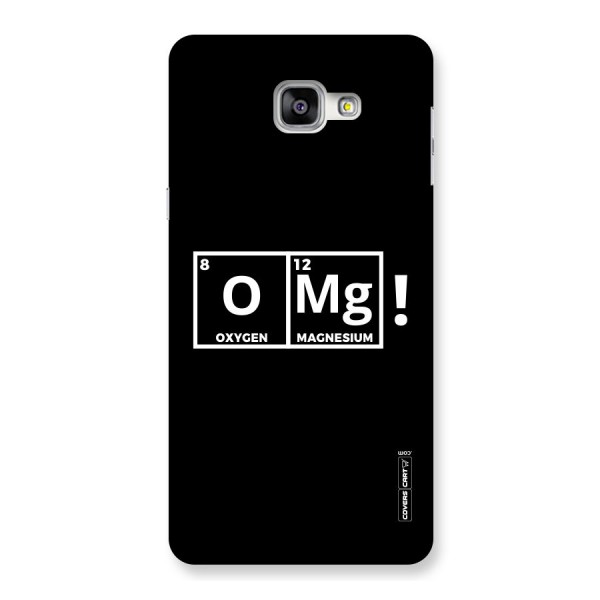 OMG Chemistry Pun Back Case for Galaxy A9