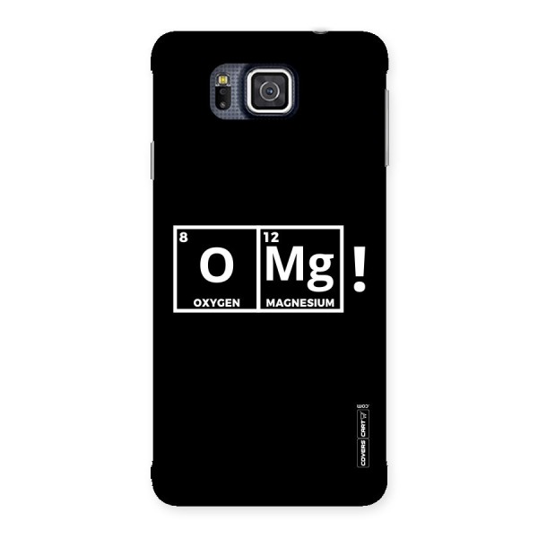 OMG Chemistry Pun Back Case for Galaxy Alpha