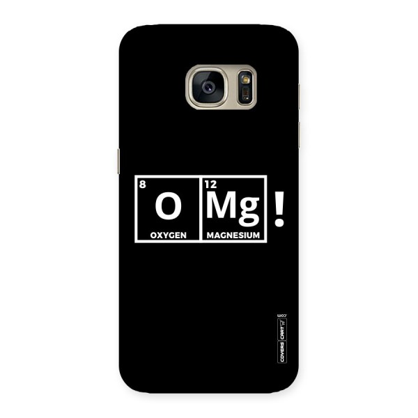 OMG Chemistry Pun Back Case for Galaxy S7