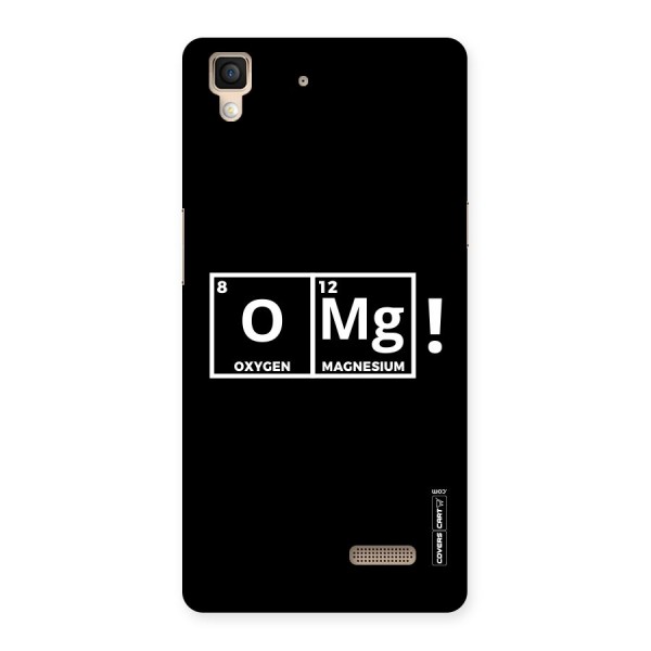 OMG Chemistry Pun Back Case for Oppo R7