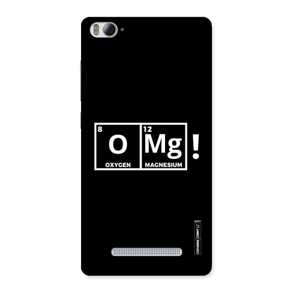 OMG Chemistry Pun Back Case for Xiaomi Mi4i