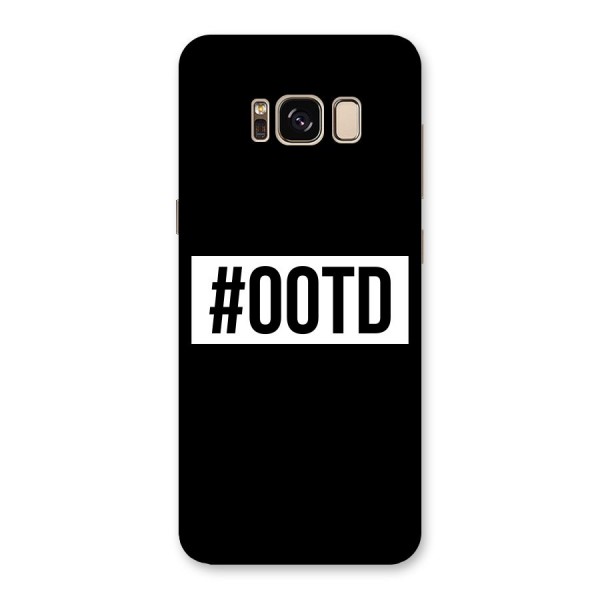 OOTD Back Case for Galaxy S8