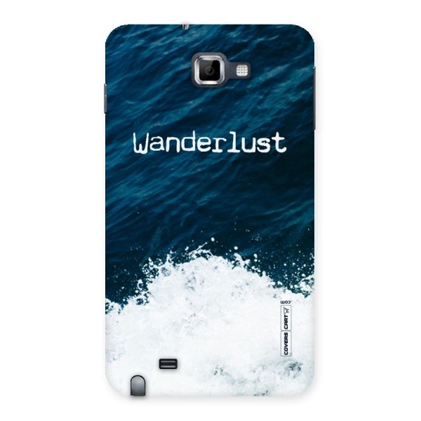 Ocean Wanderlust Back Case for Galaxy Note