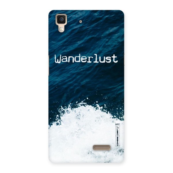 Ocean Wanderlust Back Case for Oppo R7