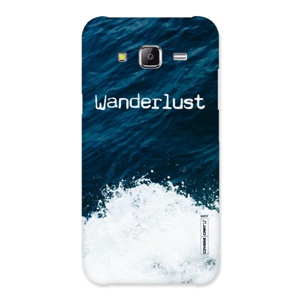 Ocean Wanderlust Back Case for Samsung Galaxy J5