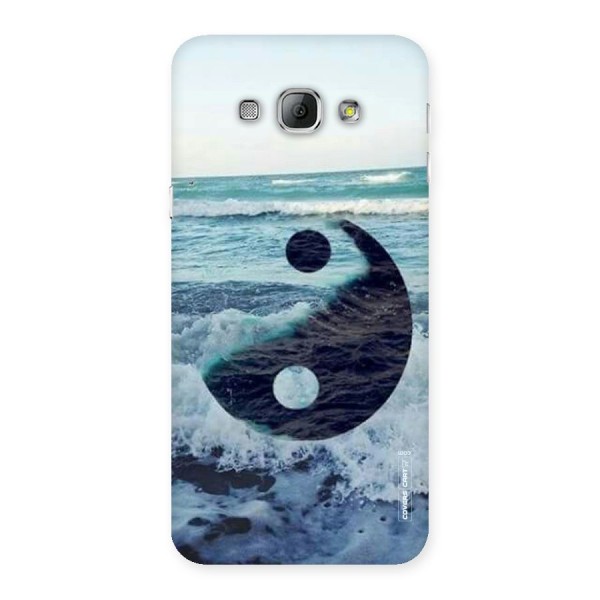 Oceanic Peace Design Back Case for Galaxy A8