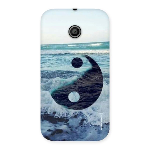 Oceanic Peace Design Back Case for Moto E