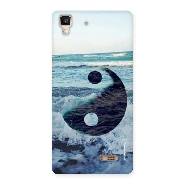 Oceanic Peace Design Back Case for Oppo R7