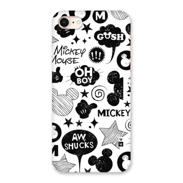 Oh Boy Design Back Case for iPhone 8