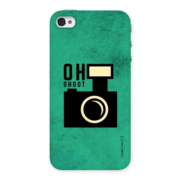 Oh Shoot Back Case for iPhone 4 4s