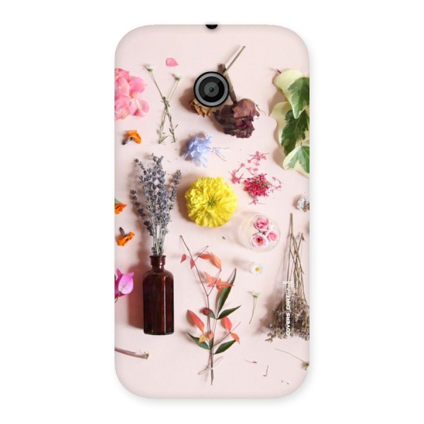 Old Petals Back Case for Moto E