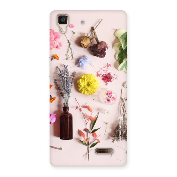 Old Petals Back Case for Oppo R7