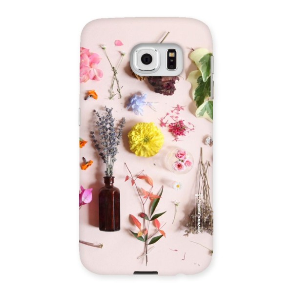 Old Petals Back Case for Samsung Galaxy S6